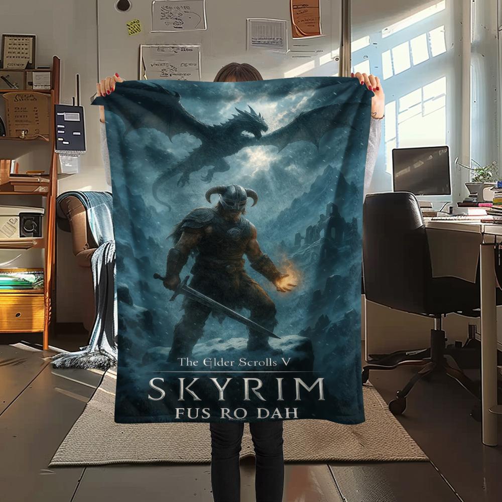 Tamriel Print FlAannel Blanket, High quality Comfortable for All Seasons, Home Decor, Warmth and Comfort 80cm x 120cm
Tamriel Print FlAannel Blanket, High quality Comfortable for All Seasons, Home Decor, Warmth and Comfort 80cm x 120cm