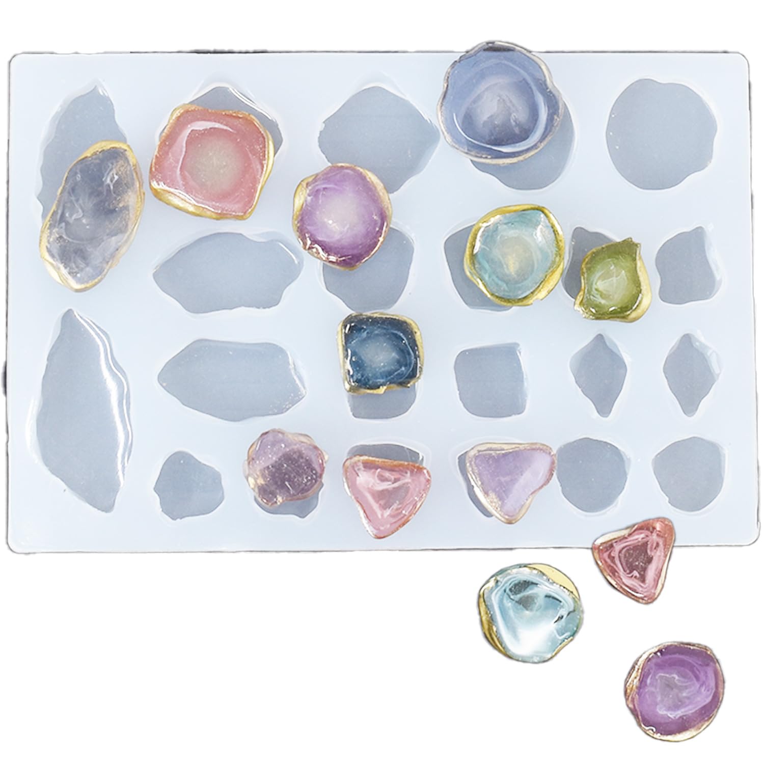 MYmama Agate Slice Силиконовая форма Силиконовая форма Форма из смолы Агат Силиконовая форма
MYmama Agate Slice Силиконовая форма Силиконовая форма Форма из смолы Агат Силиконовая форма