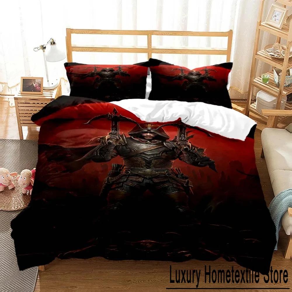Game Diablo Bedding Set Boys Girls Twin Queen Size Duvet Cover Pillowcase Bed Kids Adult Fashion Home Textile Customizable EU Single 135x200cm
Game Diablo Bedding Set Boys Girls Twin Queen Size Duvet Cover Pillowcase Bed Kids Adult Fashion Home Textile Customizable EU Single 135x200cm