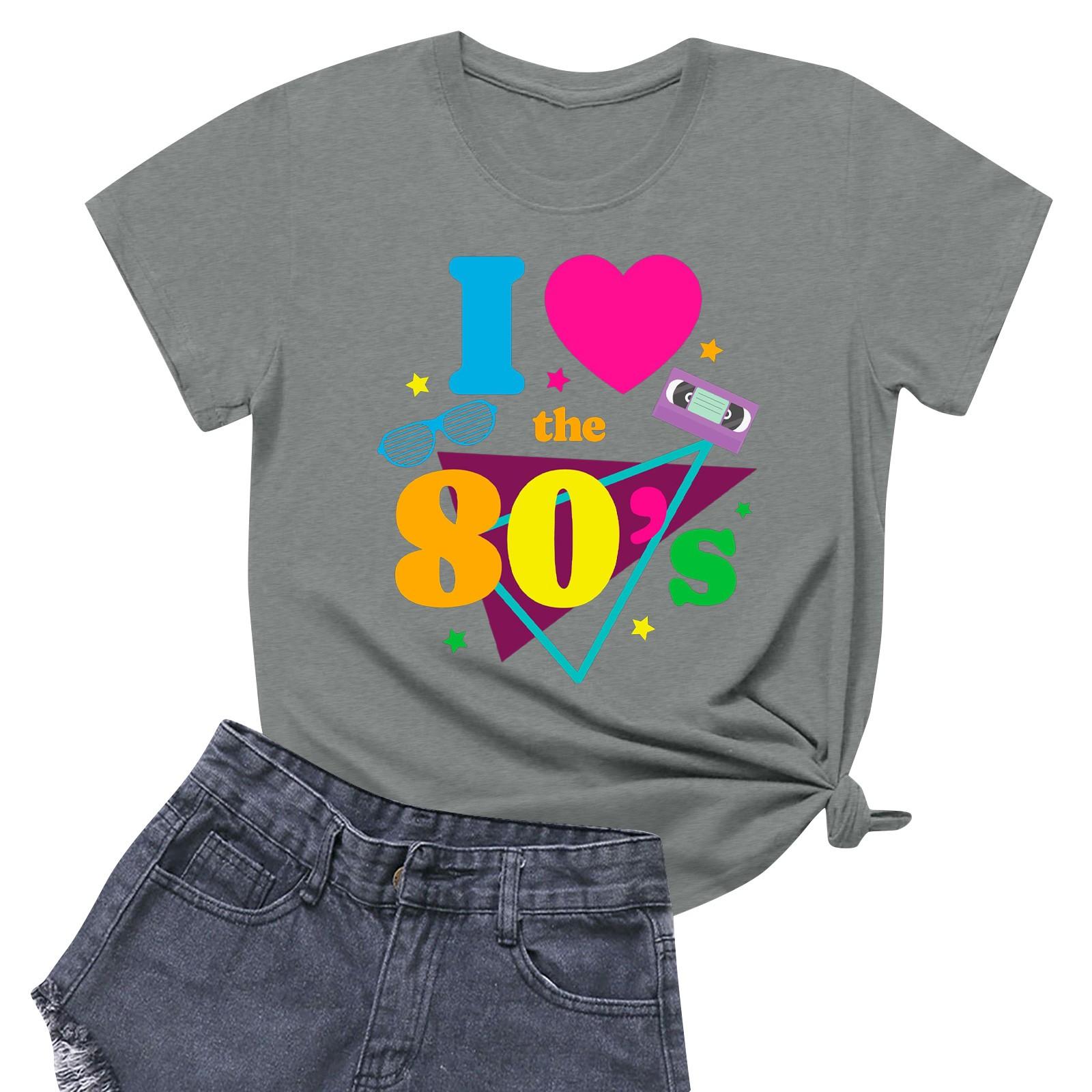 Женская повседневная футболка с круглым вырезом и короткими рукавами с принтом M
Женская повседневная футболка с круглым вырезом и короткими рукавами с принтом M