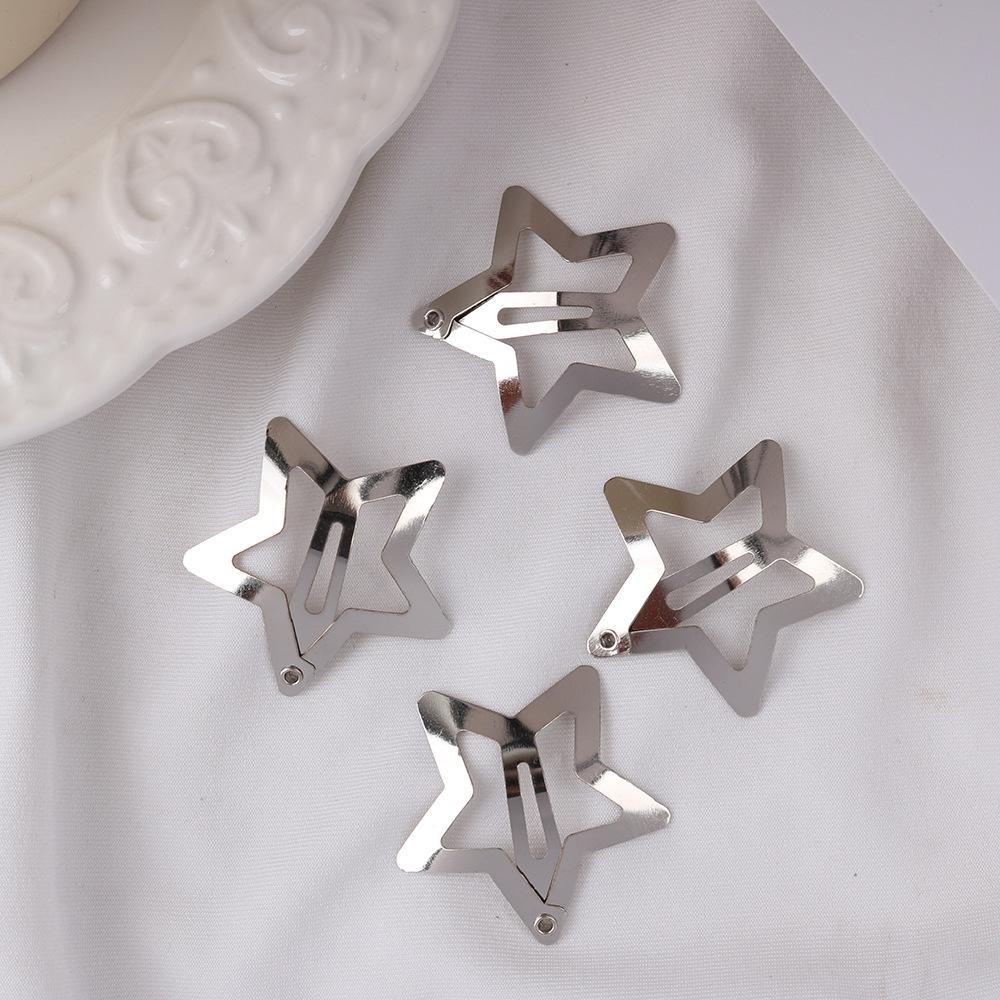 10Pcs/Lot New Cute Gold Silver Plated Star Hair Clip Alloy Barrettes Small Star Hairpin Snap Clip For Gilrs Women Accessories
10Pcs/Lot New Cute Gold Silver Plated Star Hair Clip Alloy Barrettes Small Star Hairpin Snap Clip For Gilrs Women Accessories