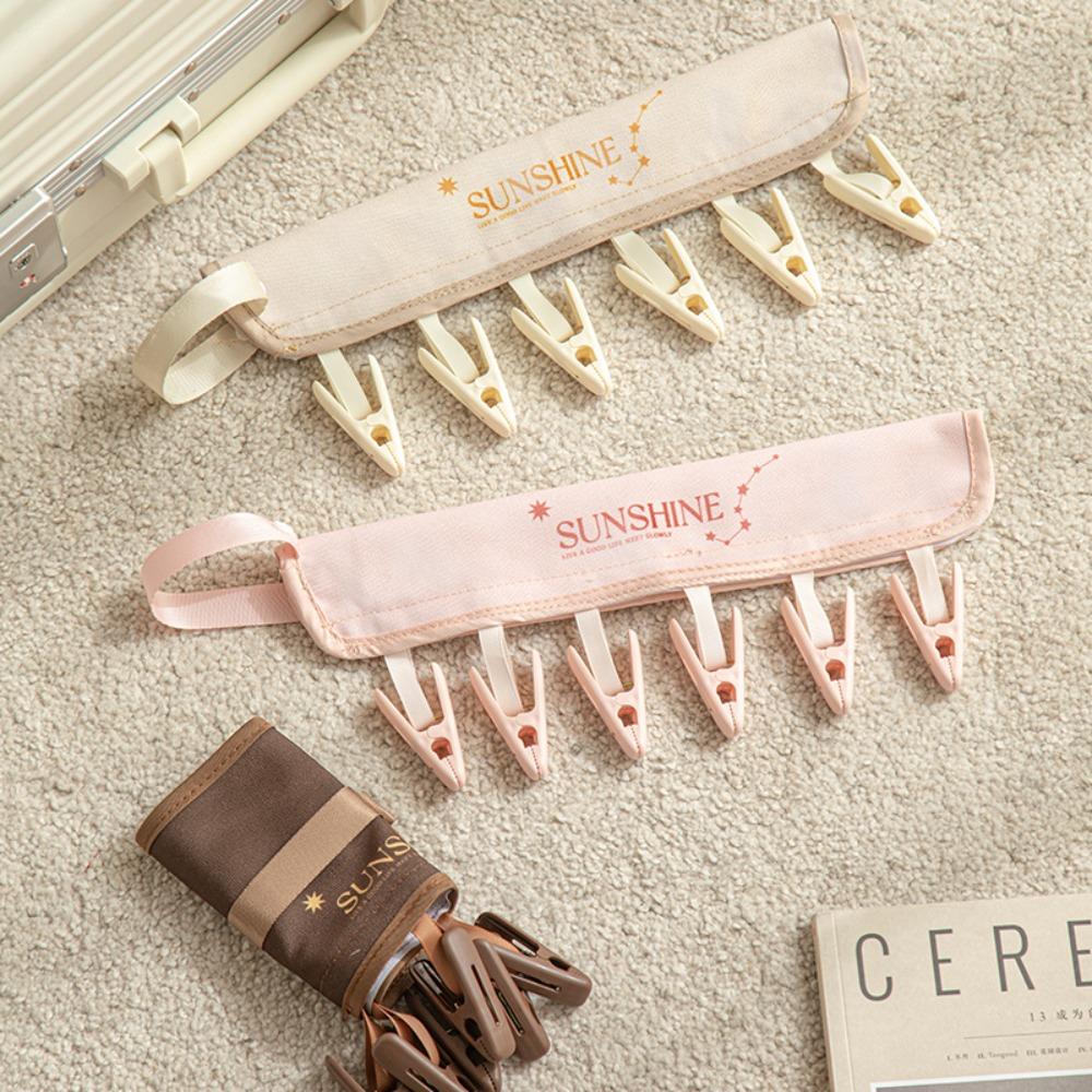 Portable Travel Clothes Drying Rack Multifunctional Clothes Hook Home Clothes Hanger Dormitories бежевий 
Portable Travel Clothes Drying Rack Multifunctional Clothes Hook Home Clothes Hanger Dormitories бежевий