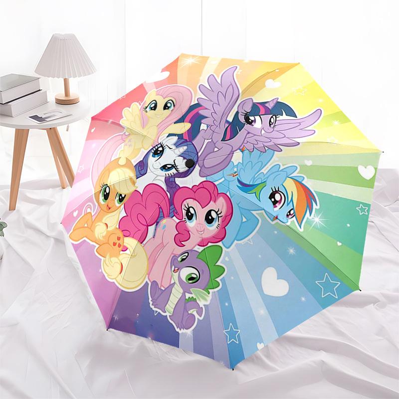 1pc My Little Ponybow Automatic Folding Umbrella, Portable 3-Fold Design with Iron Frame, Outdoor Use, Festival Gift for Fans, Travelers, Daily Use, P
1pc My Little Ponybow Automatic Folding Umbrella, Portable 3-Fold Design with Iron Frame, Outdoor Use, Festival Gift for Fans, Travelers, Daily Use, P