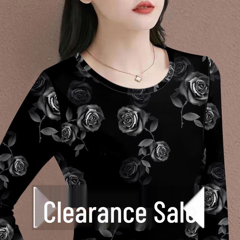 Women s Slimming Striped Long-Sleeve Tee - Autumn/Winter, Round Neck, Stylish Base Layer for Mature Women XL (suggested weight 105-120 jin)
Women s Slimming Striped Long-Sleeve Tee - Autumn/Winter, Round Neck, Stylish Base Layer for Mature Women XL (suggested weight 105-120 jin)