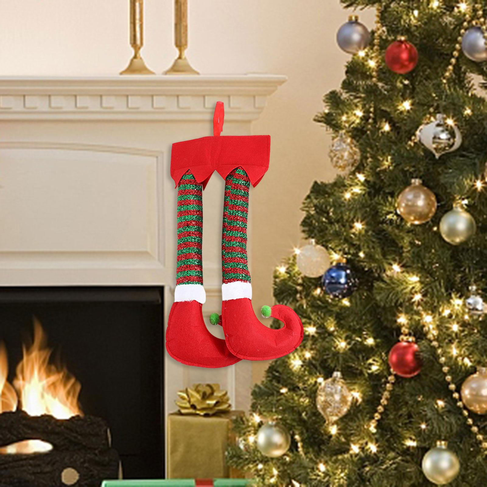 Christmas Elf Stuffed Legs, Hanging Legs Decoration, Cute Novelty Xmas Pendant, for
Christmas Elf Stuffed Legs, Hanging Legs Decoration, Cute Novelty Xmas Pendant, for