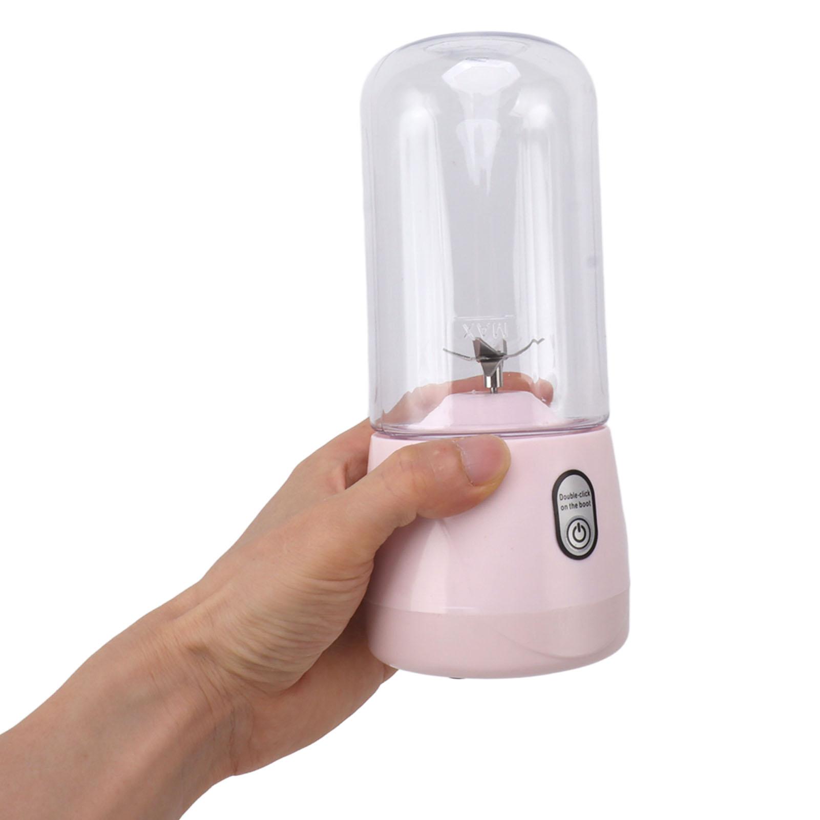 Portable Blender USB Rechargble 6 Blades Juicer Cup Fruit Squeezer for Travel Sports Kitchen 410ml
Portable Blender USB Rechargble 6 Blades Juicer Cup Fruit Squeezer for Travel Sports Kitchen 410ml