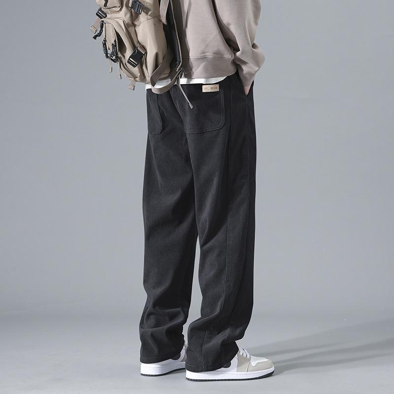 Labeled Corduroy Pants Men s Spring, Autumn and Winter Sports Casual Pants American Trendy Brand Loose Large Size Straight Wide-leg Pants 3XL чорний
Labeled Corduroy Pants Men s Spring, Autumn and Winter Sports Casual Pants American Trendy Brand Loose Large Size Straight Wide-leg Pants 3XL чорний