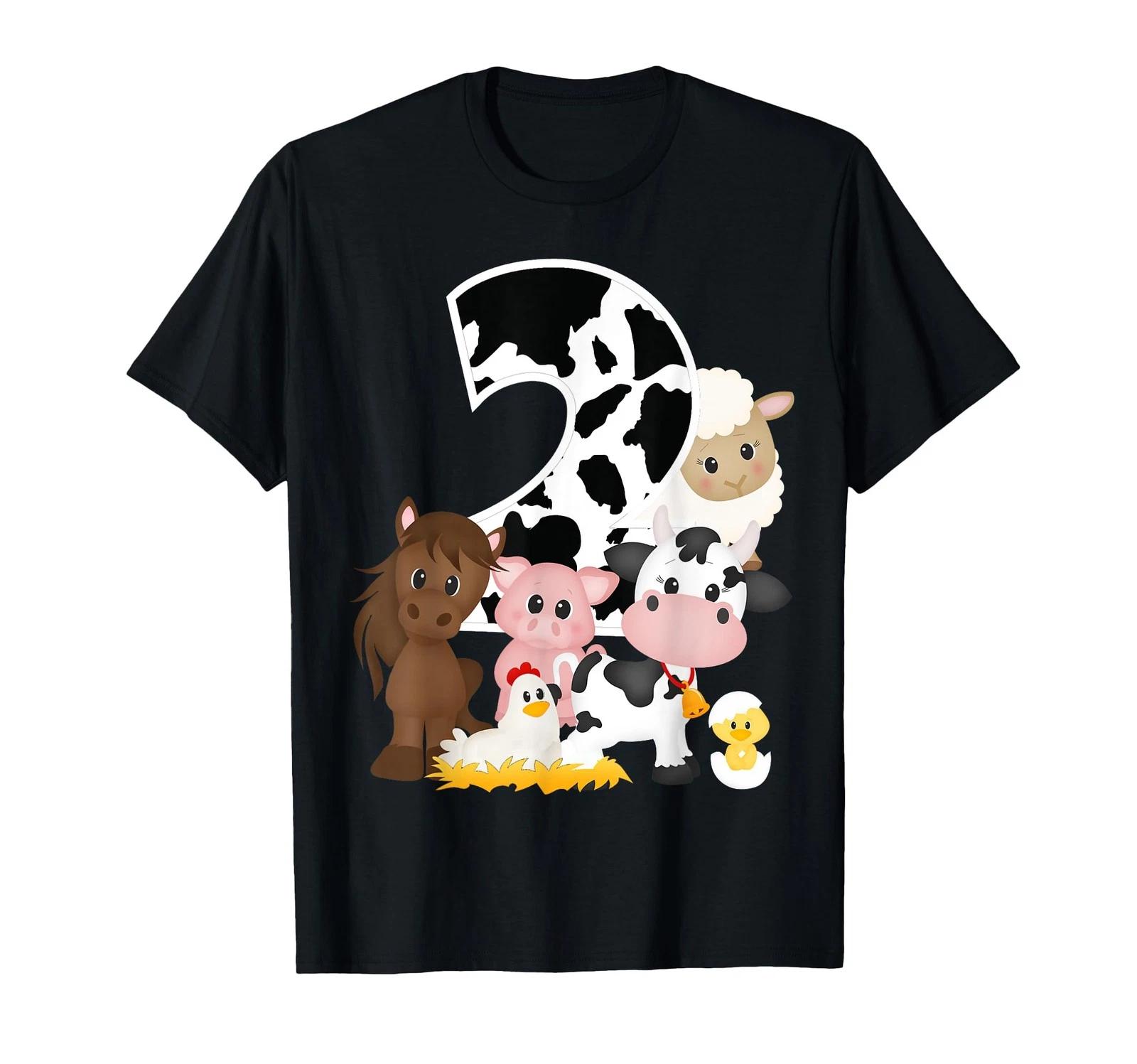2Nd Birthday Farm Theme Birthday Gift 2 Years Old Toddler Kids T-Shirt_ S
2Nd Birthday Farm Theme Birthday Gift 2 Years Old Toddler Kids T-Shirt_ S
