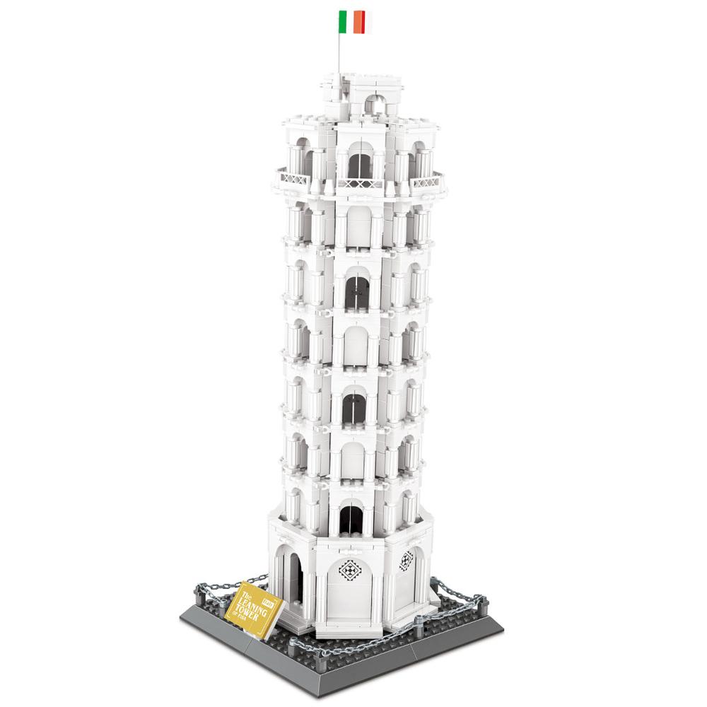 World Famous Historical Culture Architecture Creative Construction Block Leaning Tower Of Pisa Italy Model Construction Brick Toys
World Famous Historical Culture Architecture Creative Construction Block Leaning Tower Of Pisa Italy Model Construction Brick Toys