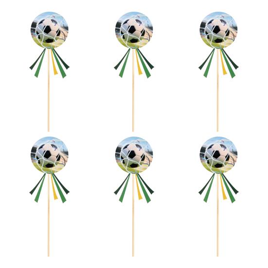 6 Pcs 2026 Football Game Ball Design Cupcake Cake Topper Soccer Picks for Sports Theme Birthday B
6 Pcs 2026 Football Game Ball Design Cupcake Cake Topper Soccer Picks for Sports Theme Birthday B