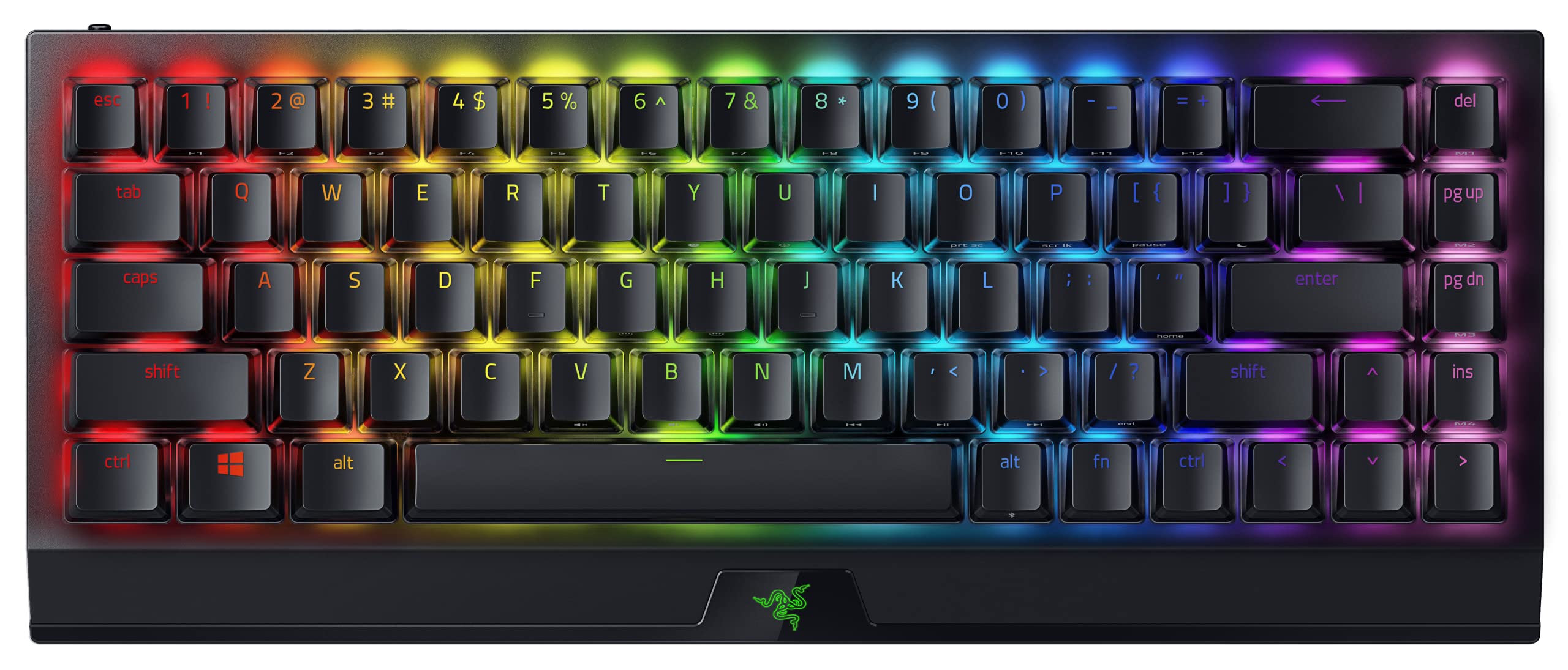 Razer BlackWidow V3 Mini HyperSpeed Phantom Pudding Edition Yellow Switch Gaming Keyboard Бездротова підтримка Bluetooth працює до 200 годин Механічний чорний
Razer BlackWidow V3 Mini HyperSpeed Phantom Pudding Edition Yellow Switch Gaming Keyboard Бездротова підтримка Bluetooth працює до 200 годин Механічний чорний