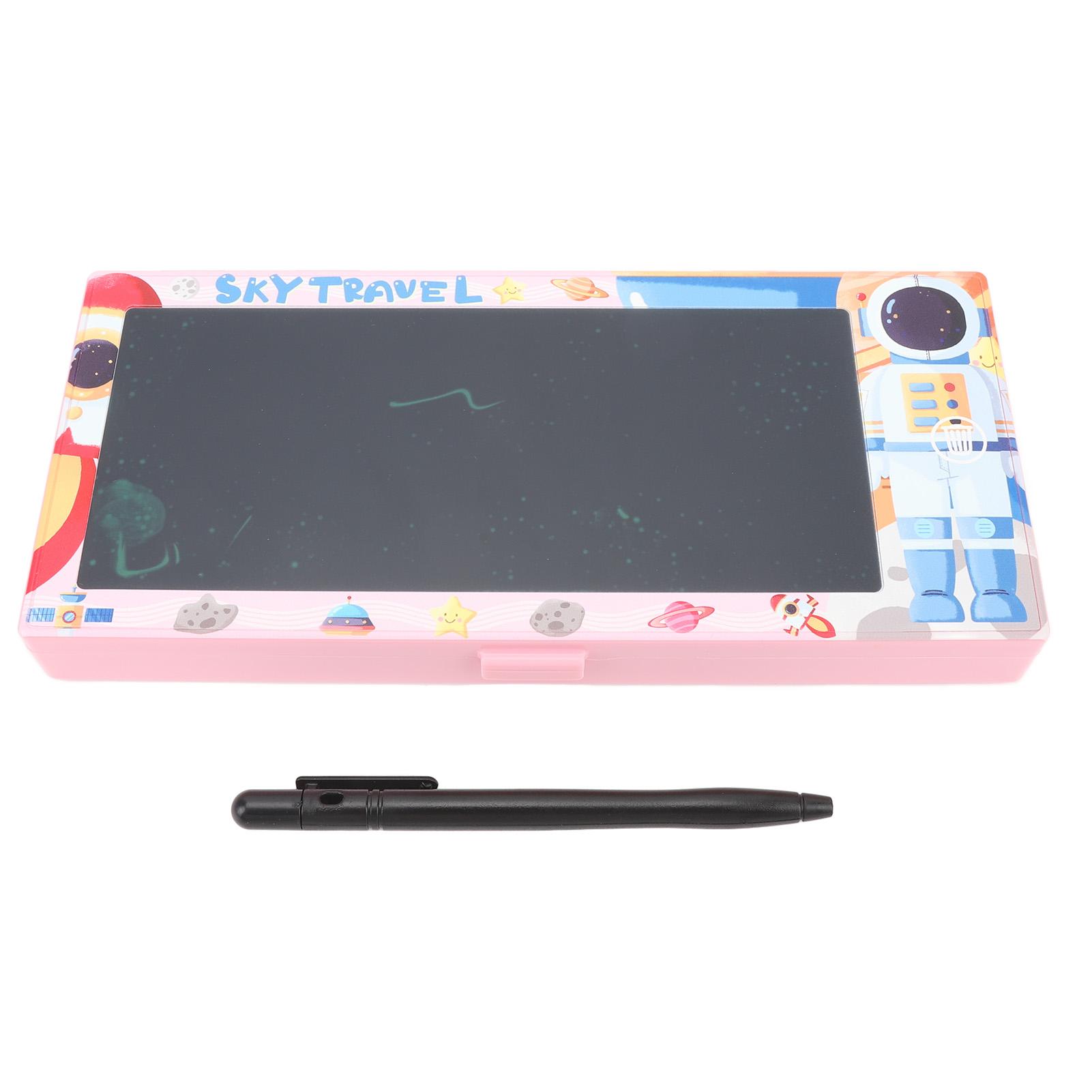 Pencil Box with 7 Inch LCD Writing Tablet Clr Handwriting Lock Screen Large Capacity Drop Proof Pencil Case for Stationery
Pencil Box with 7 Inch LCD Writing Tablet Clr Handwriting Lock Screen Large Capacity Drop Proof Pencil Case for Stationery