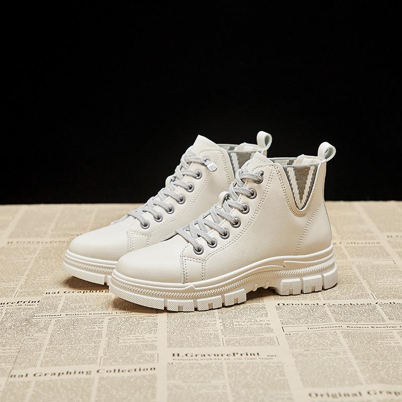 Женские повседневные короткие ботинки, кожаные ботинки на осень и зиму в британском стиле, ботинки Martin, ботинки для прогулок на открытом воздухе 40 белый
Женские повседневные короткие ботинки, кожаные ботинки на осень и зиму в британском стиле, ботинки Martin, ботинки для прогулок на открытом воздухе 40 белый