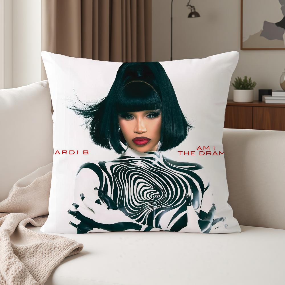 Singers Ccardi B Am I The Drama Pillow Case Suitable For Bedrooms Living Rooms Cars Home Decoration 30cmx30cm
Singers Ccardi B Am I The Drama Pillow Case Suitable For Bedrooms Living Rooms Cars Home Decoration 30cmx30cm