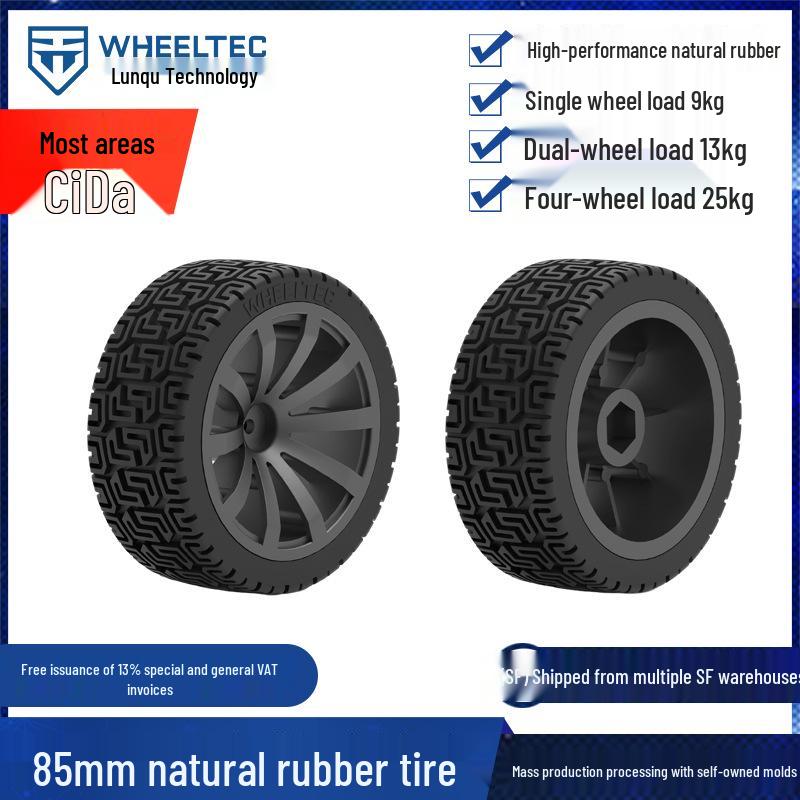 85mm Solid Rubber Wheel for Self-Balancing Scooter, 9kg Load Capacity
85mm Solid Rubber Wheel for Self-Balancing Scooter, 9kg Load Capacity