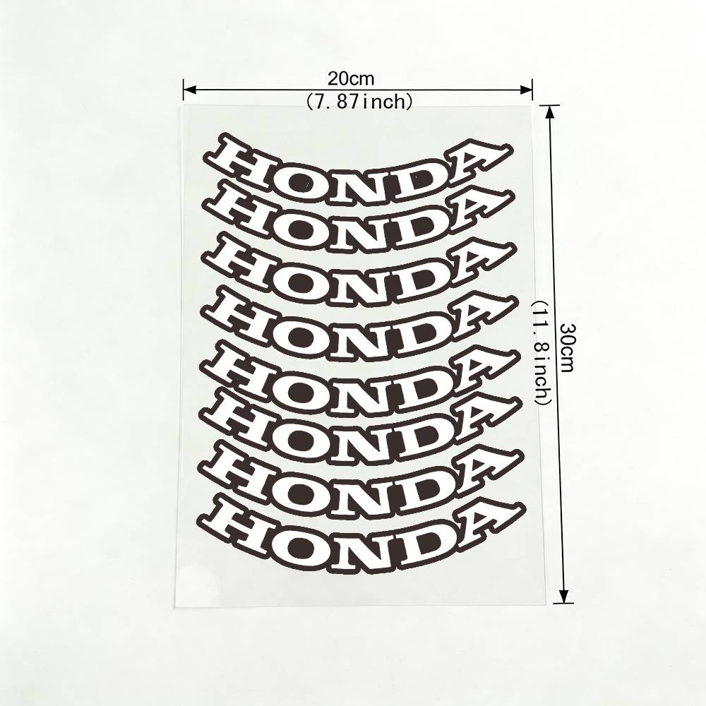 For Honda 18 colors Reflective motorcycle stickers, 3M safety warning at night in the dark scooter helmets 20x30cm
For Honda 18 colors Reflective motorcycle stickers, 3M safety warning at night in the dark scooter helmets 20x30cm