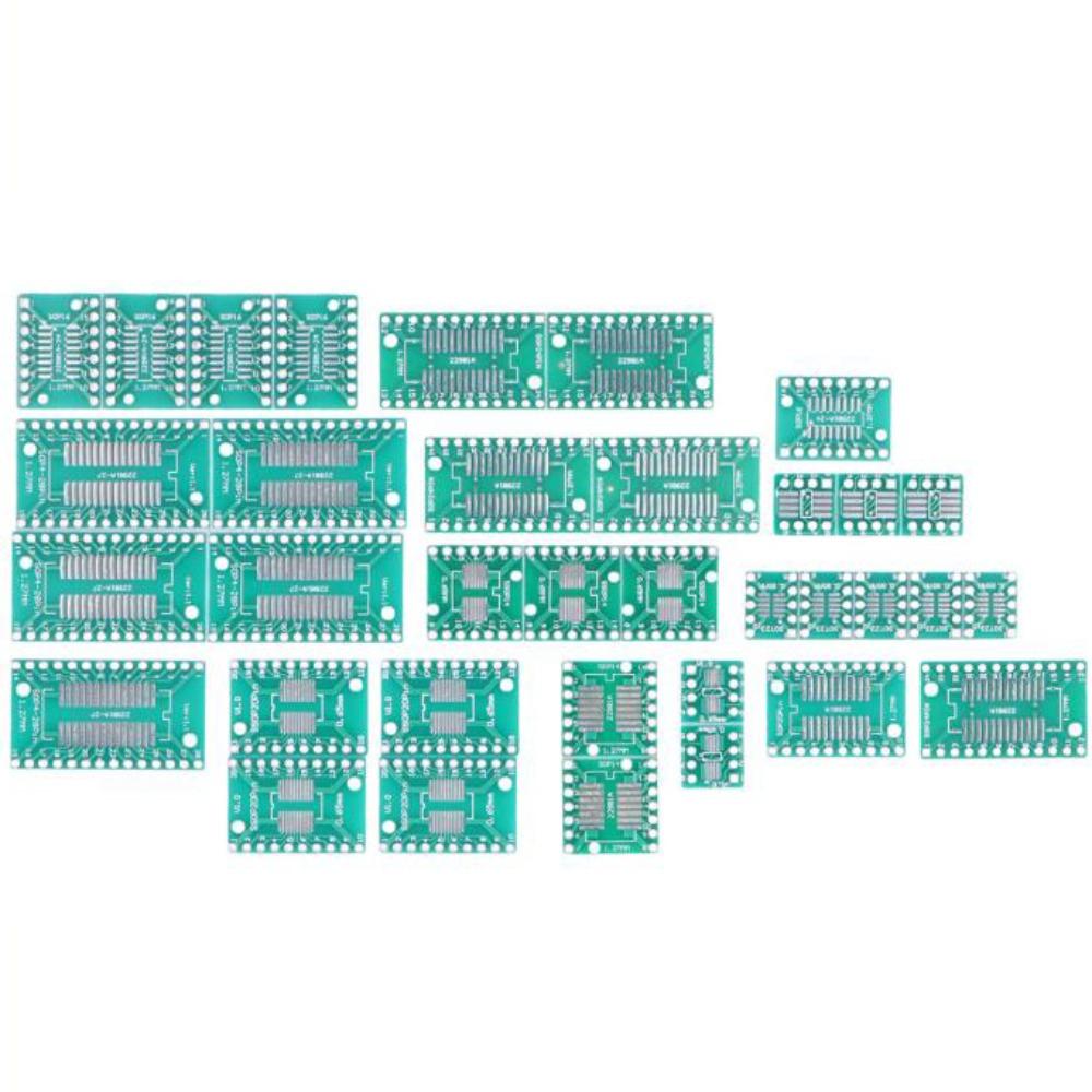 35 Pcs 8P/10P/14P/16P/20P/24P/28P PCB Adapter Board Kit DIP Converter Engineers
35 Pcs 8P/10P/14P/16P/20P/24P/28P PCB Adapter Board Kit DIP Converter Engineers