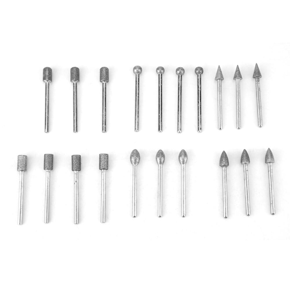 20pcsset Corundum Diamond Grinding Polishing Drill Bit Buffing Wheel for Rotary Tool
20pcsset Corundum Diamond Grinding Polishing Drill Bit Buffing Wheel for Rotary Tool