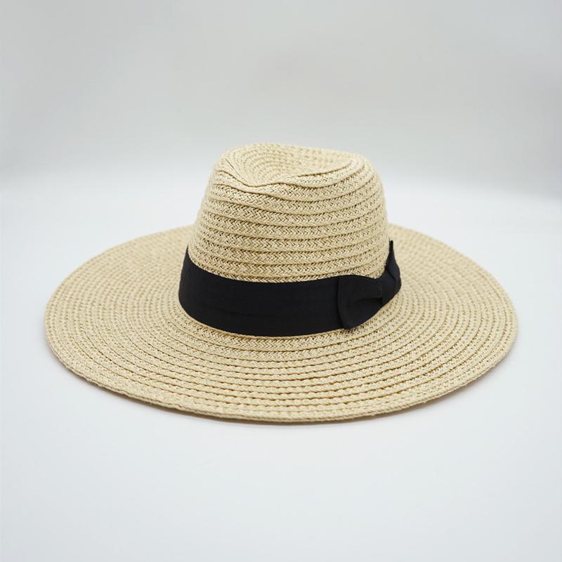 European, American And Korean Big Brim Beige Panama Jazz Top Hat Men And Women Summer Shading Vacation Beach Straw Hat Seaside M(56-58cm)
European, American And Korean Big Brim Beige Panama Jazz Top Hat Men And Women Summer Shading Vacation Beach Straw Hat Seaside M(56-58cm)