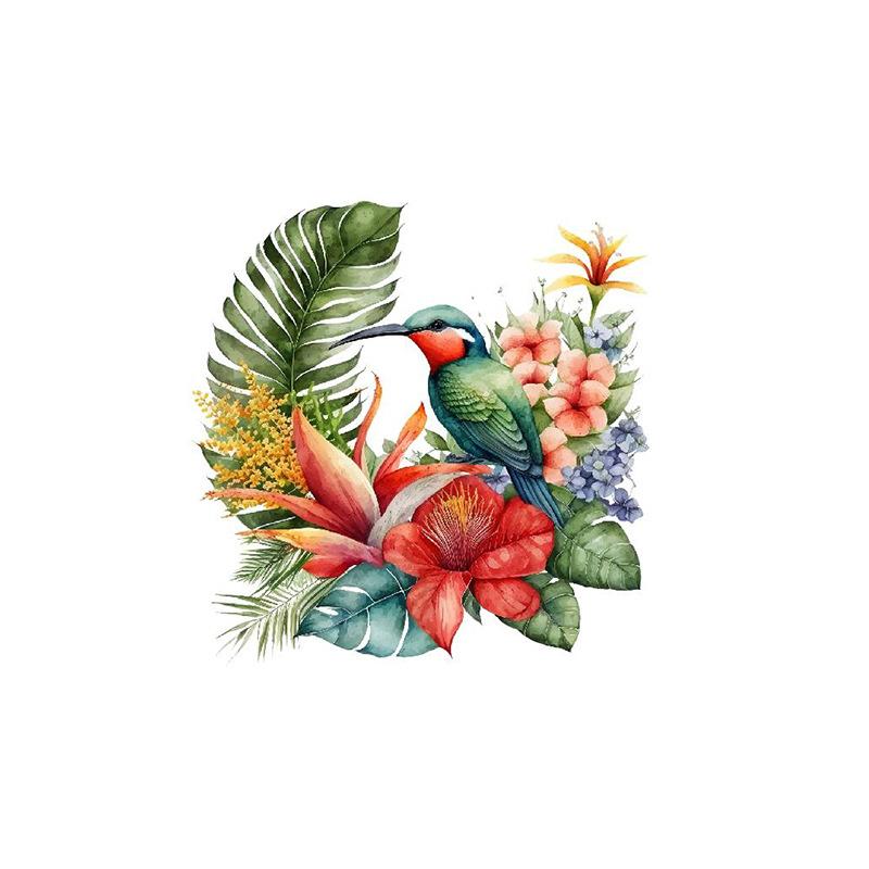 Tropical Plants Flowers Birds Wall Sticker for Living Room Bedroom Background Home Decor 30x30cm разноцветный
Tropical Plants Flowers Birds Wall Sticker for Living Room Bedroom Background Home Decor 30x30cm разноцветный