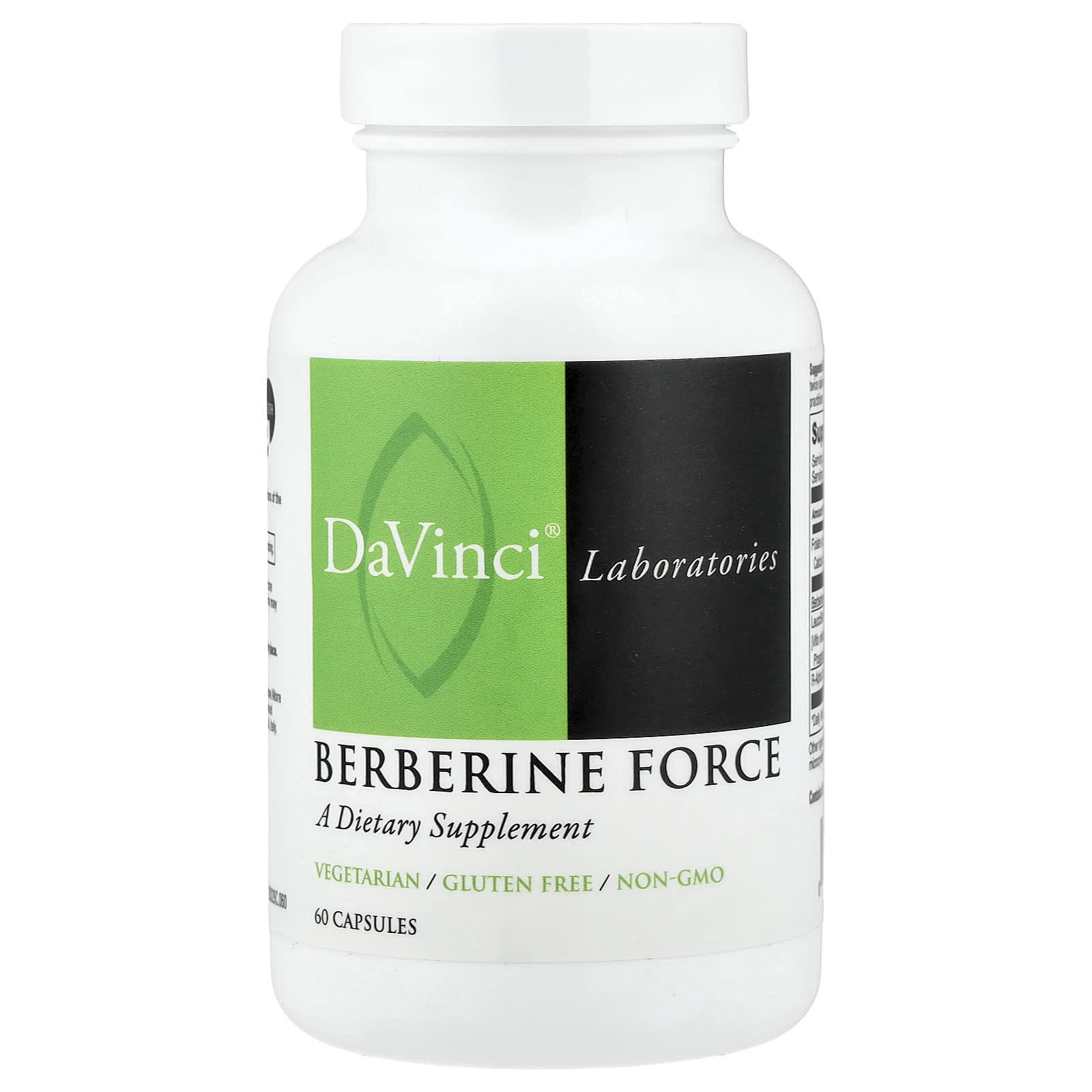 DaVinci Laboratories, Berberine Force, 60 Capsules
DaVinci Laboratories, Berberine Force, 60 Capsules