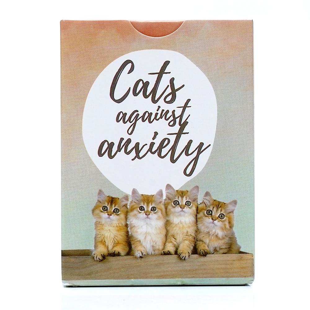 9*6.5cm Cats Against Anxiety Cards - 50 Cards for Self Esteem and Stress, Affirmations for Anxiety Emotions
9*6.5cm Cats Against Anxiety Cards - 50 Cards for Self Esteem and Stress, Affirmations for Anxiety Emotions