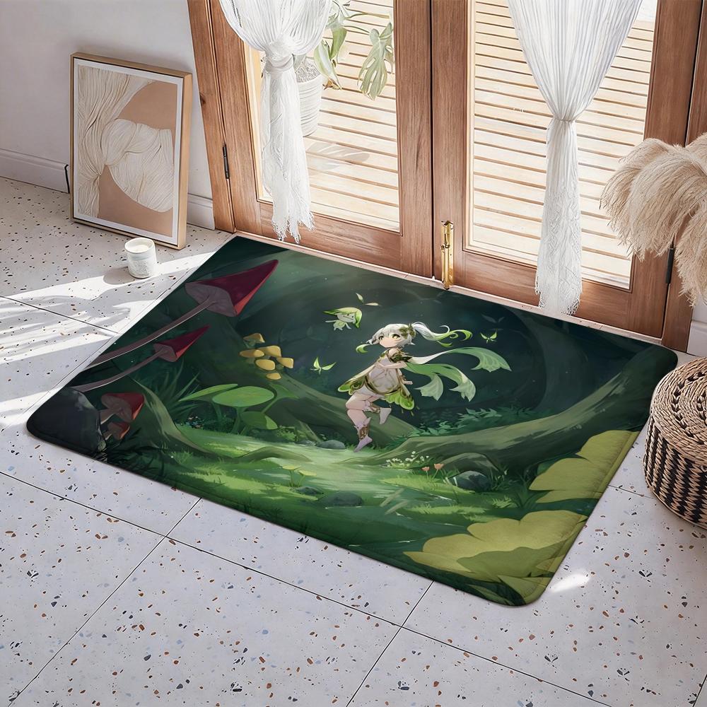 N Nahida G Genshin I Impact game Floor Mat Eco Flannel Doormat Non Slip Odorless Indoor Floor Rug Soft Short Plush Home Mat 50x80cm
N Nahida G Genshin I Impact game Floor Mat Eco Flannel Doormat Non Slip Odorless Indoor Floor Rug Soft Short Plush Home Mat 50x80cm