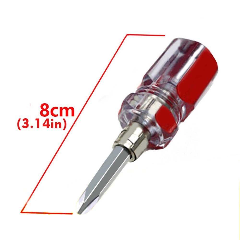 Screwdriver Kit Set Mini Small Portable Radish Head Screw Driver Transparent Handle Repair Hand Tools Precision Car Repair червоний
Screwdriver Kit Set Mini Small Portable Radish Head Screw Driver Transparent Handle Repair Hand Tools Precision Car Repair червоний