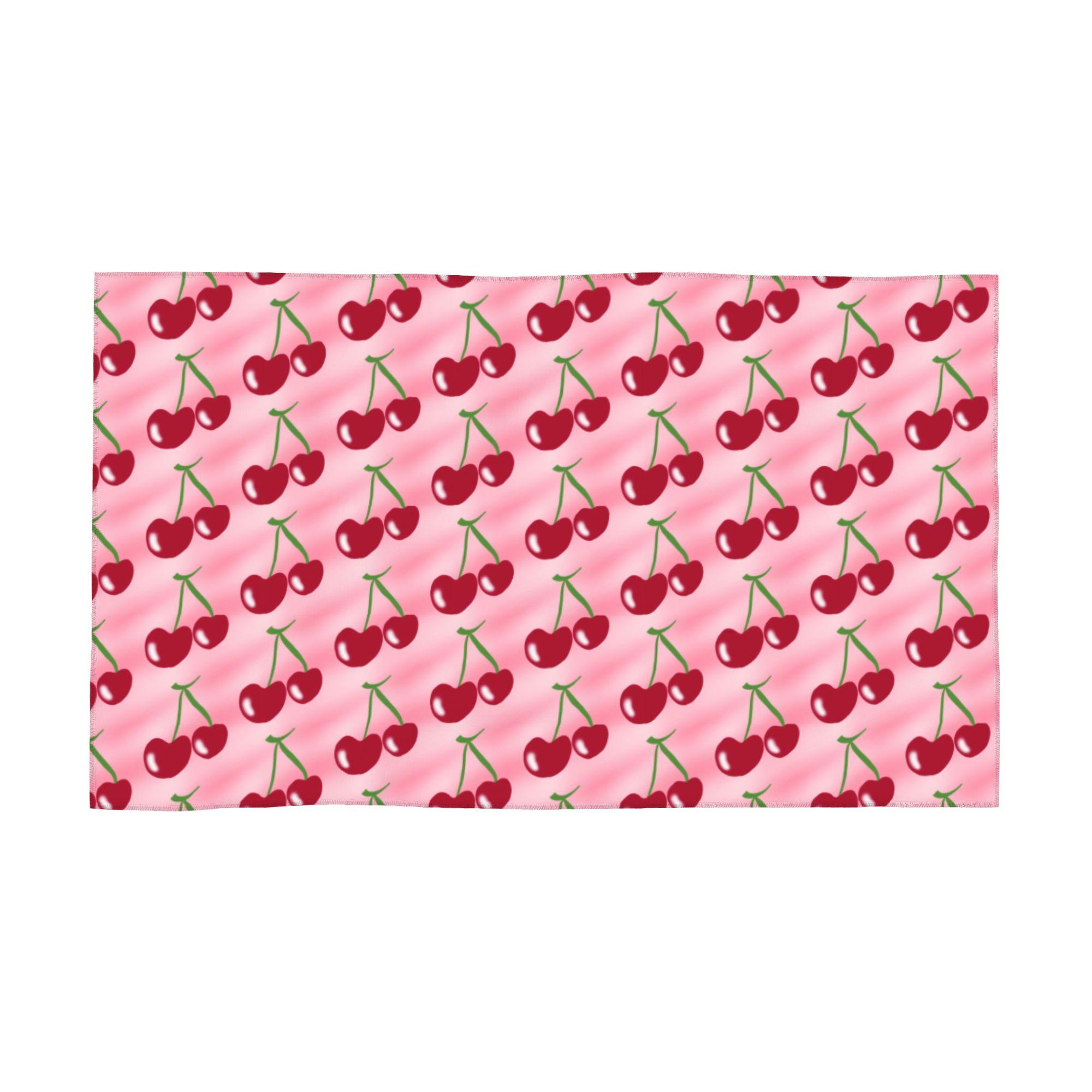 Red cherry green stems pink Soft Face Towel Quick Dry Pool Bath Cotton Towels Absorbent Quick W40*H60(CM)
Red cherry green stems pink Soft Face Towel Quick Dry Pool Bath Cotton Towels Absorbent Quick W40*H60(CM)