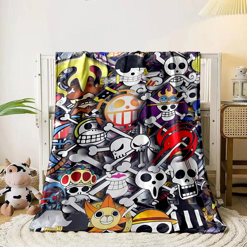 A colorful collage of unique skull and crossbones pirate-themed designs. for all seasons blanket lunch break throw gift 80cm x 120cm
A colorful collage of unique skull and crossbones pirate-themed designs. for all seasons blanket lunch break throw gift 80cm x 120cm
