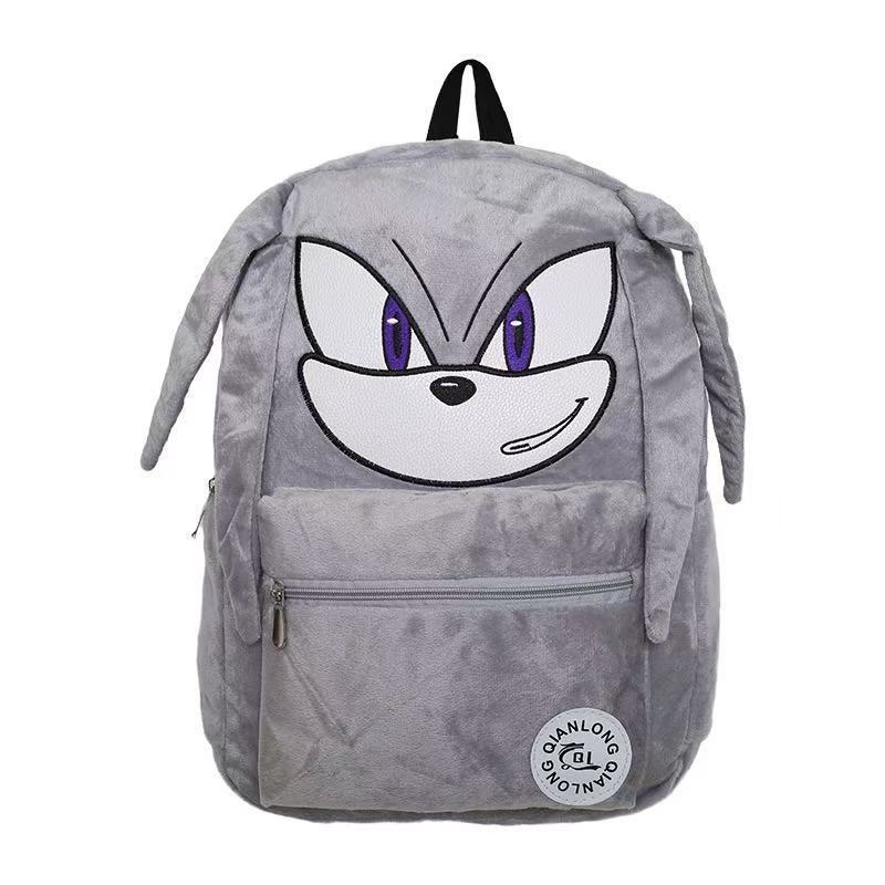 Sonic The Hedgehog Cartoon Plush Backpack For Girls And Boys With Padded Shoulder Straps And Large Capacity серый
Sonic The Hedgehog Cartoon Plush Backpack For Girls And Boys With Padded Shoulder Straps And Large Capacity серый