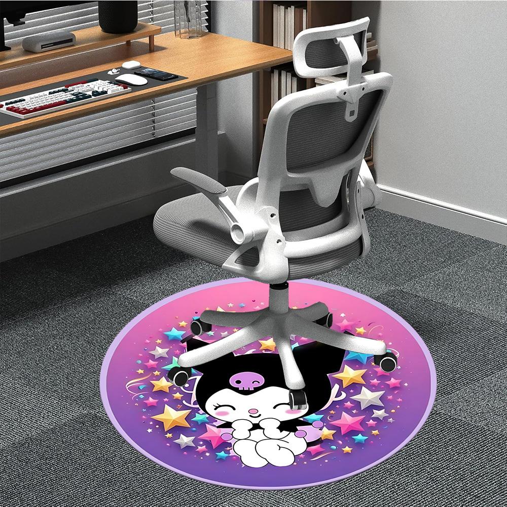 1pc Kuromi, Starry Night Chair Carpet for Office, Indoor Non-Slip Polyester Fiber Carpet, Machine Washable, Durable Construction yy251205136 80cm by 80cm
1pc Kuromi, Starry Night Chair Carpet for Office, Indoor Non-Slip Polyester Fiber Carpet, Machine Washable, Durable Construction yy251205136 80cm by 80cm