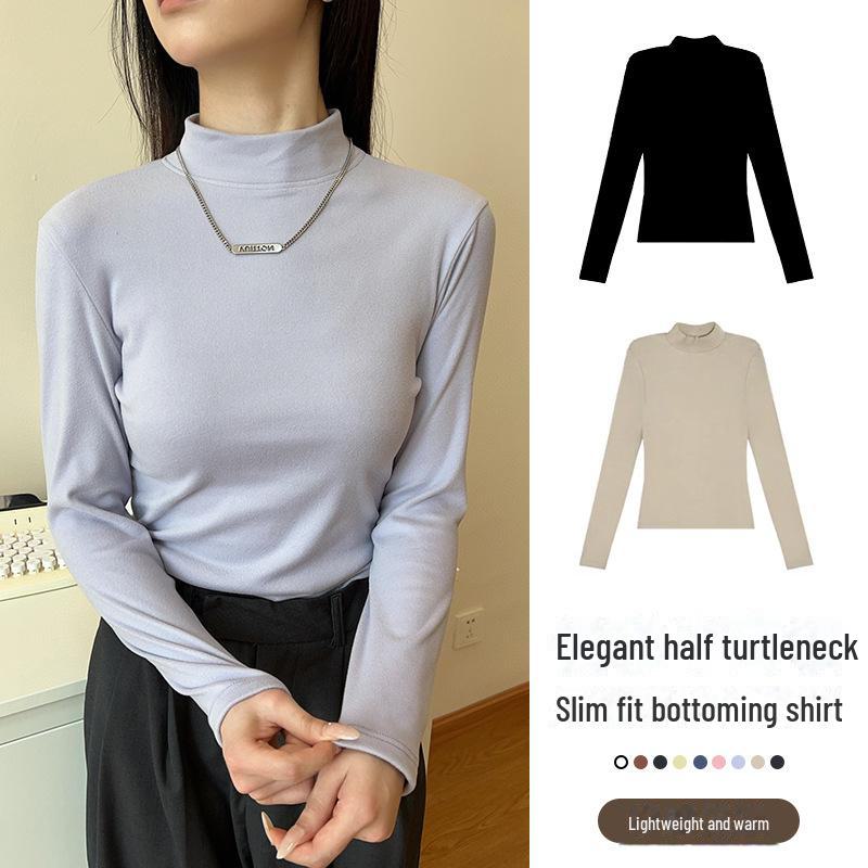 Women s Slim Fit German Velvet Half-High Collar Shirt - Wool-Silk Blend for Autumn/Winter XL (116-130 catties) белый
Women s Slim Fit German Velvet Half-High Collar Shirt - Wool-Silk Blend for Autumn/Winter XL (116-130 catties) белый
