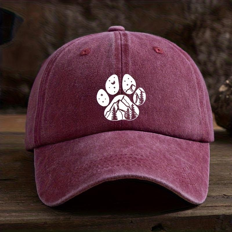 Dog Paw Forest Print Baseball Hat Unisex Outdoor Fashion Versatile Peaked Cap Trend кларет
Dog Paw Forest Print Baseball Hat Unisex Outdoor Fashion Versatile Peaked Cap Trend кларет