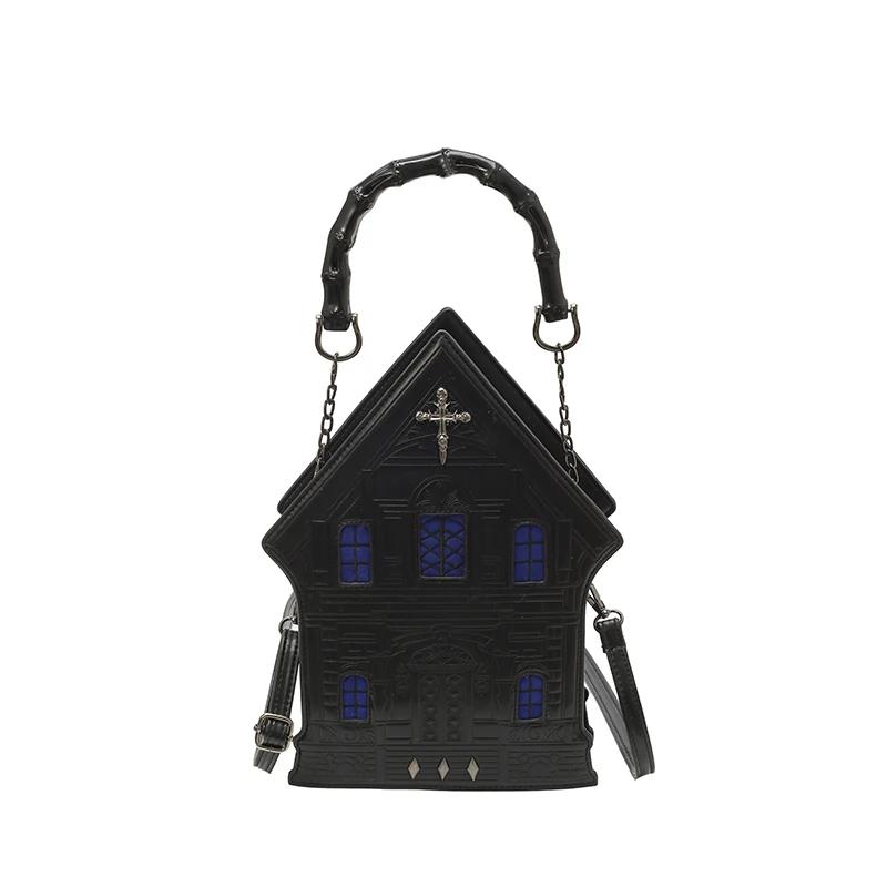 Creative Women s Bag Three-dimensional House Shaped Makeup Bag Fashionable Tote Bag Travel Essentials Halloween Gift синій
Creative Women s Bag Three-dimensional House Shaped Makeup Bag Fashionable Tote Bag Travel Essentials Halloween Gift синій