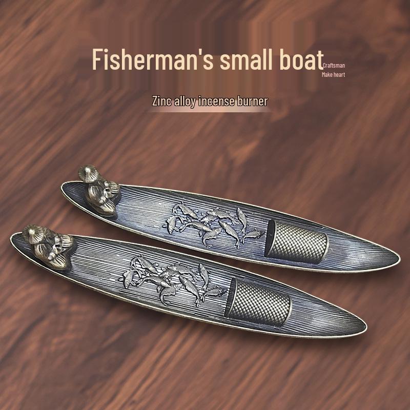 Сплав Подставка для благовоний Рыбак - Креативная комнатная Дзен Аромалампа
Сплав Подставка для благовоний Рыбак - Креативная комнатная Дзен Аромалампа