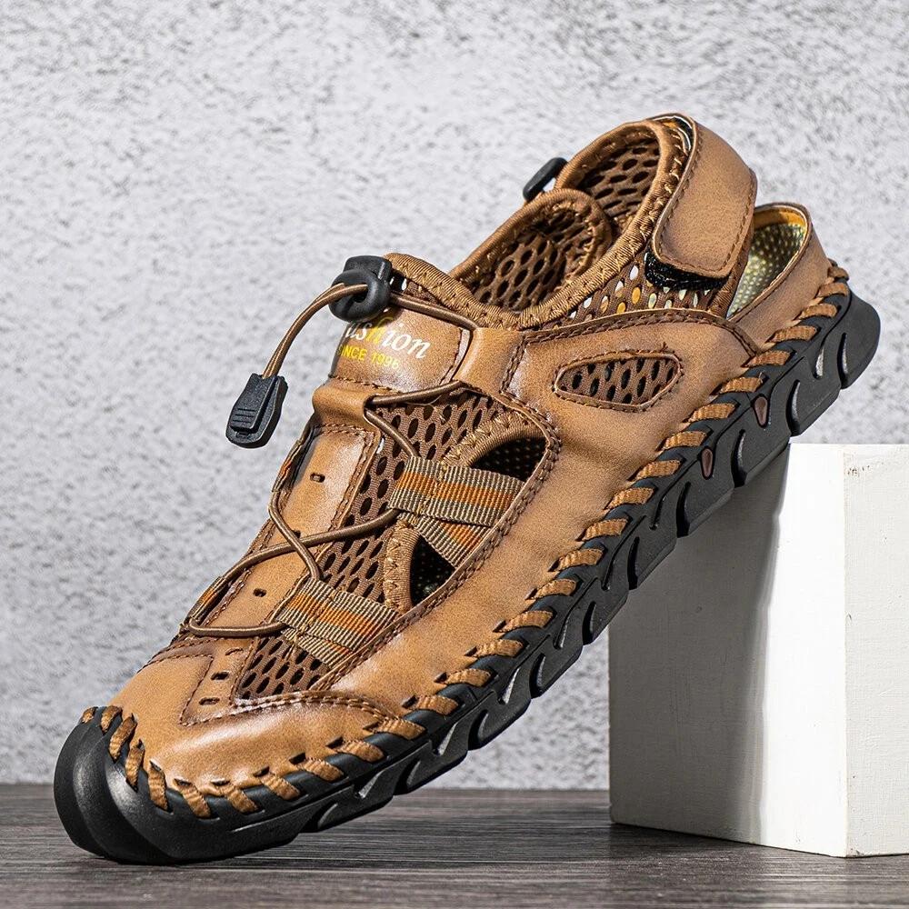 Outdoor Mesh Sandals Soft Clogs Men Sandals Slides Handmade Dropship Sandals Roman Outdoor Slippers 40 жёлтый
Outdoor Mesh Sandals Soft Clogs Men Sandals Slides Handmade Dropship Sandals Roman Outdoor Slippers 40 жёлтый