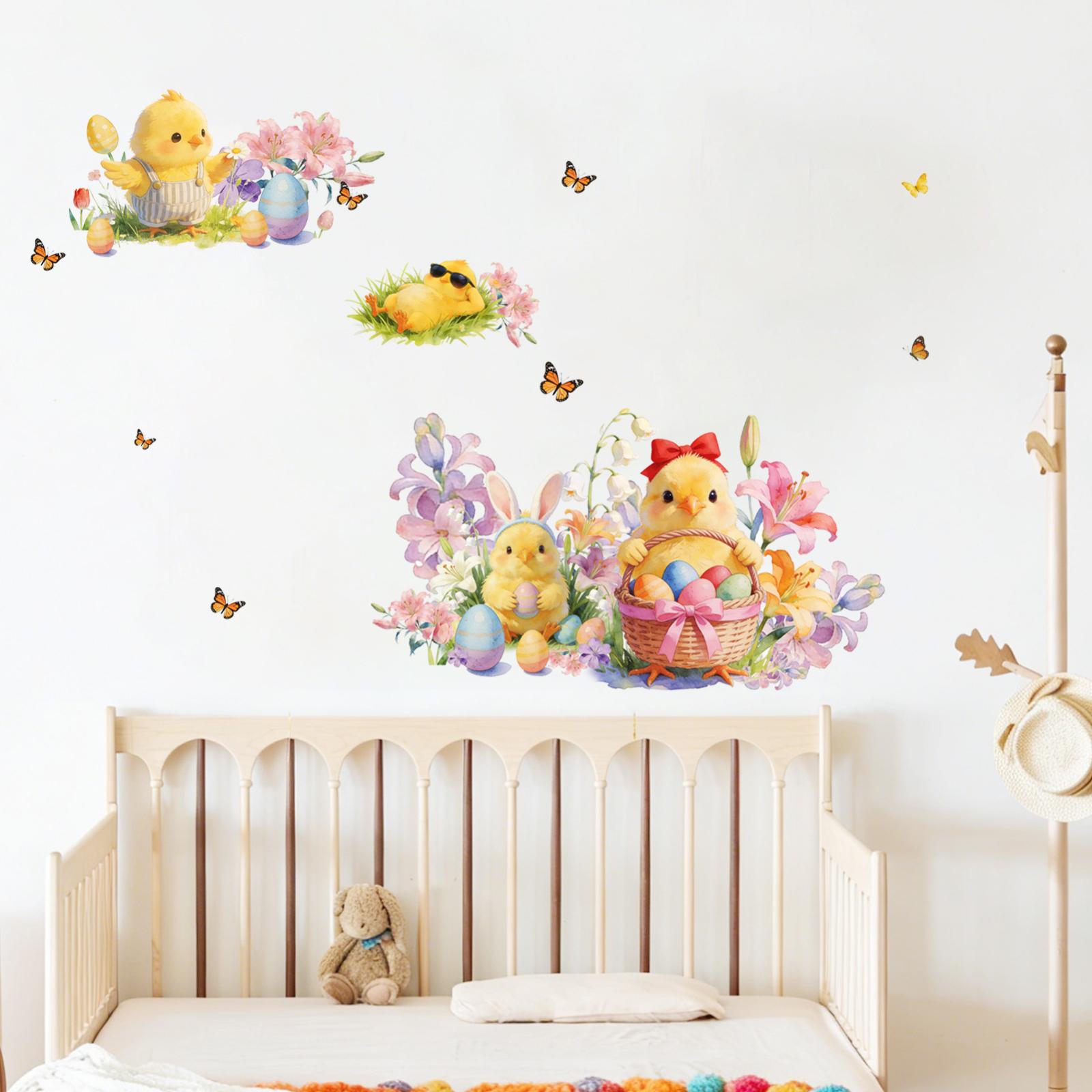 Cartoon Easter Wall Stickers Kids Bedroom Living Room Home Decoration One Size
Cartoon Easter Wall Stickers Kids Bedroom Living Room Home Decoration One Size