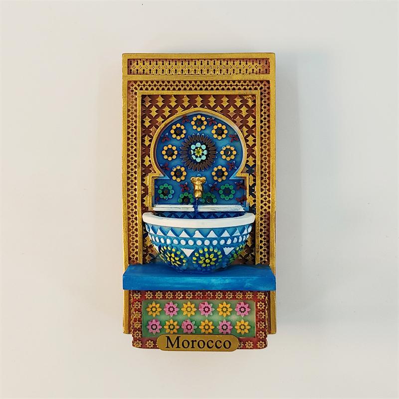 Morocco Hand sink Mosaic 3D Stereoscopic Tourism Souvenirs Resin painting Decoration home Refrigerator magnets
Morocco Hand sink Mosaic 3D Stereoscopic Tourism Souvenirs Resin painting Decoration home Refrigerator magnets