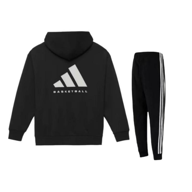 Adidas Chapter 03 Logo Print Knitted Fashion Long Sleeve Retro Sports Striped Jogger Pants Sweatshirt Set Unisex Sweatshirt Set Black IN4243+H46105 S
Adidas Chapter 03 Logo Print Knitted Fashion Long Sleeve Retro Sports Striped Jogger Pants Sweatshirt Set Unisex Sweatshirt Set Black IN4243+H46105 S