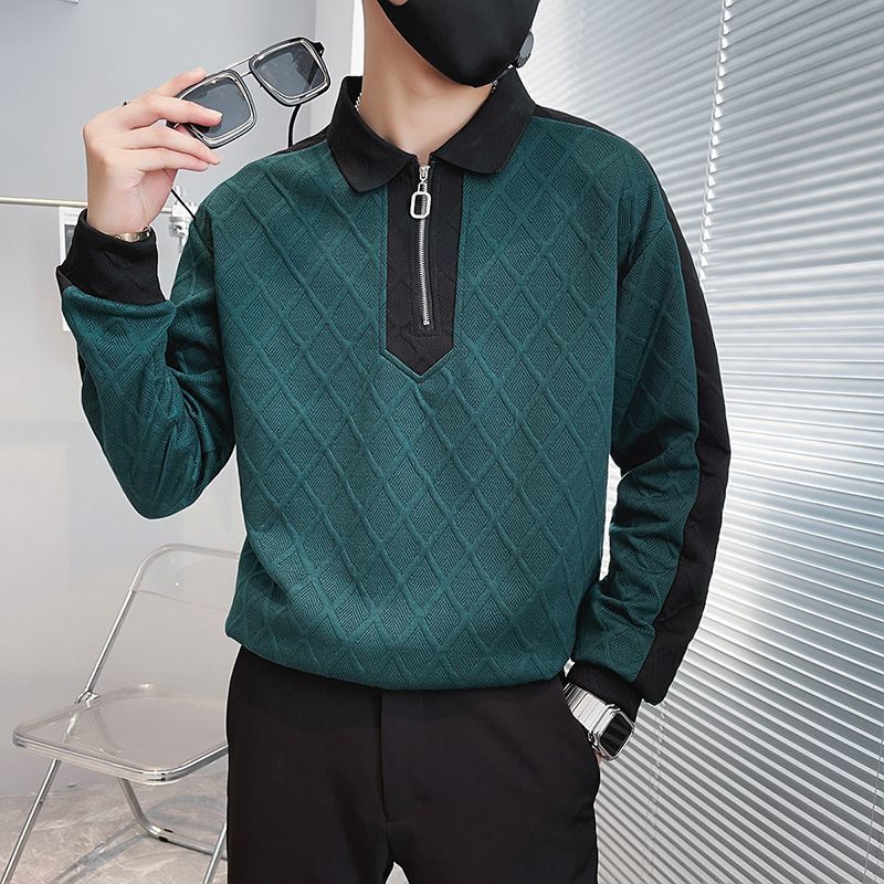 2026 Autumn and Winter Men s Fashion Loose Colored Half Zip Sweater Long Sleeve Polo Neck Casual Comfortable Versatile Top 4XL зелений
2026 Autumn and Winter Men s Fashion Loose Colored Half Zip Sweater Long Sleeve Polo Neck Casual Comfortable Versatile Top 4XL зелений
