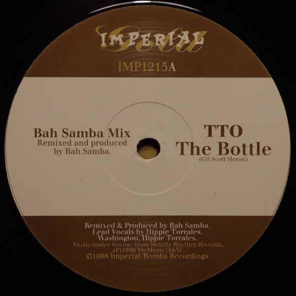 12inch Record TURNTABLE ORCHESTRA - The Bottle IMP1215 IMPERIAL GOLD 1998 UK Dance & Electronica Used
12inch Record TURNTABLE ORCHESTRA - The Bottle IMP1215 IMPERIAL GOLD 1998 UK Dance & Electronica Used