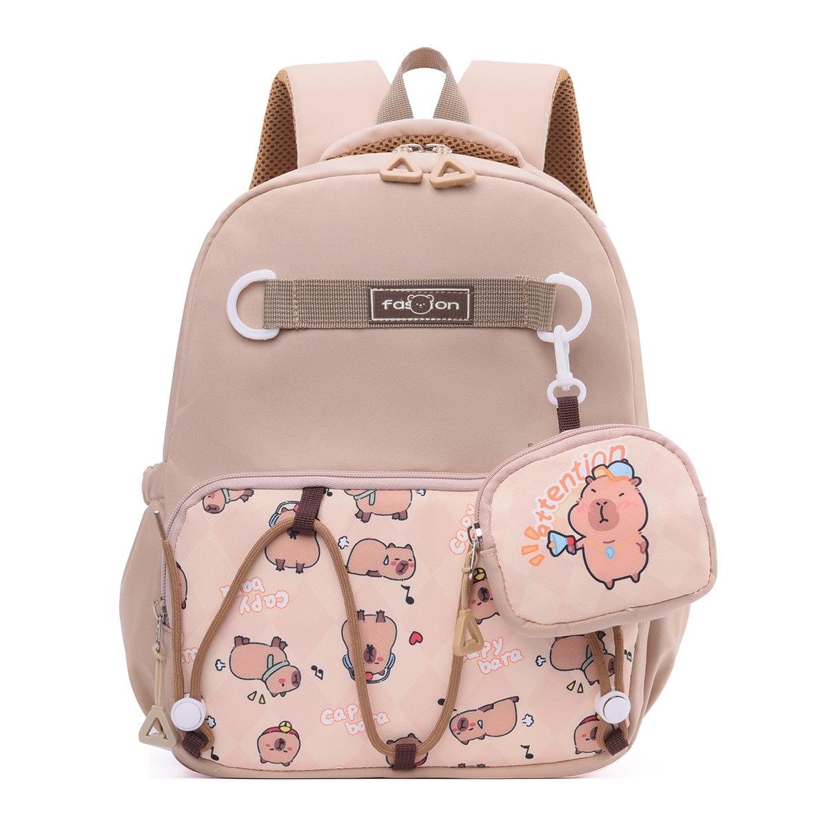 School bag new school bag kapibara cute foreign style children backpack boys and girls leisure burden reduction school bag хакі
School bag new school bag kapibara cute foreign style children backpack boys and girls leisure burden reduction school bag хакі