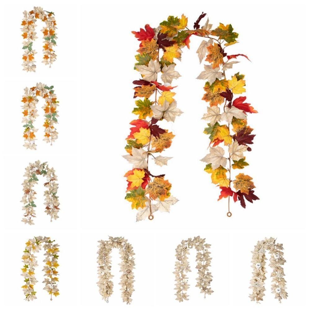 Artificial Flowers Artificial Maple Leaf Vine Realistic Artificial Foliage Home Ornaments Style 7
Artificial Flowers Artificial Maple Leaf Vine Realistic Artificial Foliage Home Ornaments Style 7