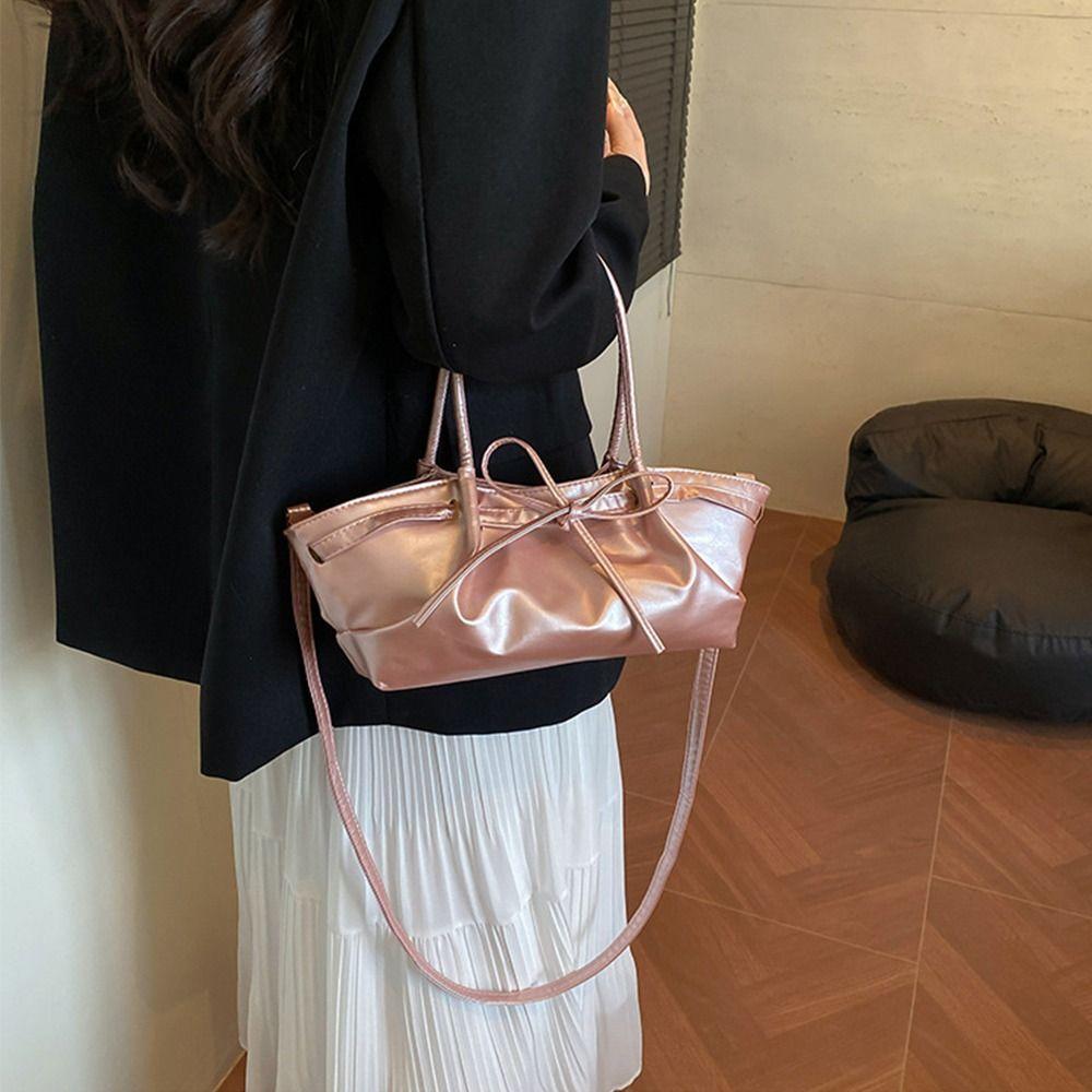 Gentle Bow Cross Body Bag Multi-color Women s Tote Bag Fashionable Bowknot Bucket Bag Ladies рожевий
Gentle Bow Cross Body Bag Multi-color Women s Tote Bag Fashionable Bowknot Bucket Bag Ladies рожевий