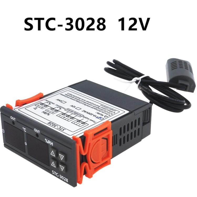 STC-3028 12V Temperature Controller Thermostat Humidity Control for Fridge Water Heater Thermometer Hygrometer Type C
STC-3028 12V Temperature Controller Thermostat Humidity Control for Fridge Water Heater Thermometer Hygrometer Type C