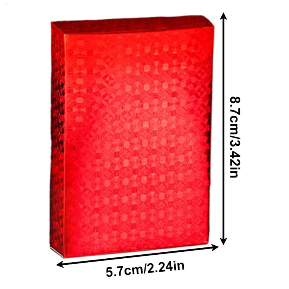 1pc Waterproof Durable Red Playing Cards Family Outdoor Game Entertainment Set Stress Relief Toy Time Entertainment
1pc Waterproof Durable Red Playing Cards Family Outdoor Game Entertainment Set Stress Relief Toy Time Entertainment