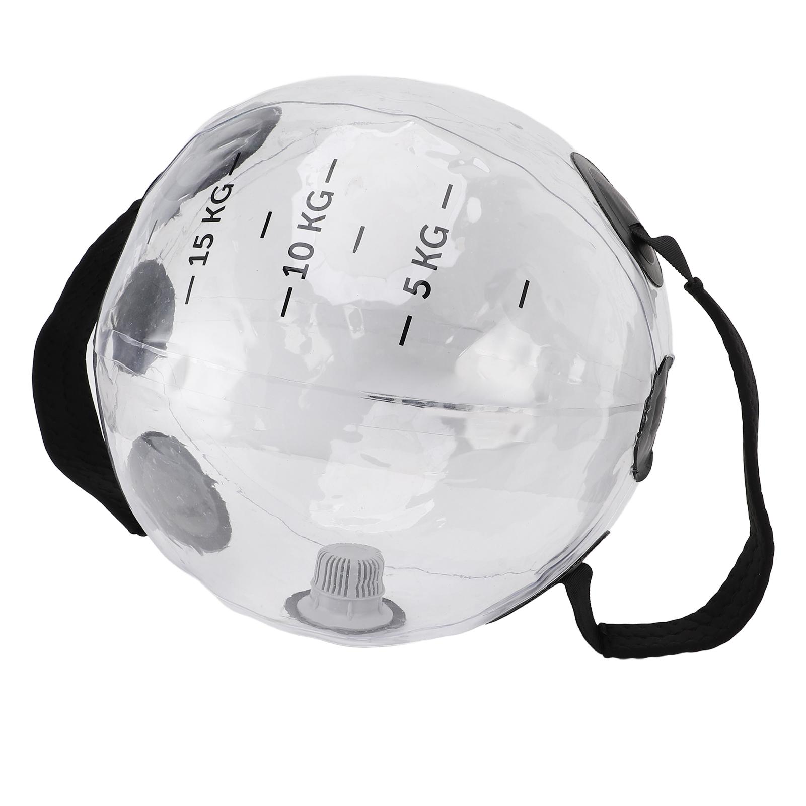 Water Weights Water Bag 20kg Capacity Transparent Adjustable Weight Elastic PVC Water Training Bag
Water Weights Water Bag 20kg Capacity Transparent Adjustable Weight Elastic PVC Water Training Bag