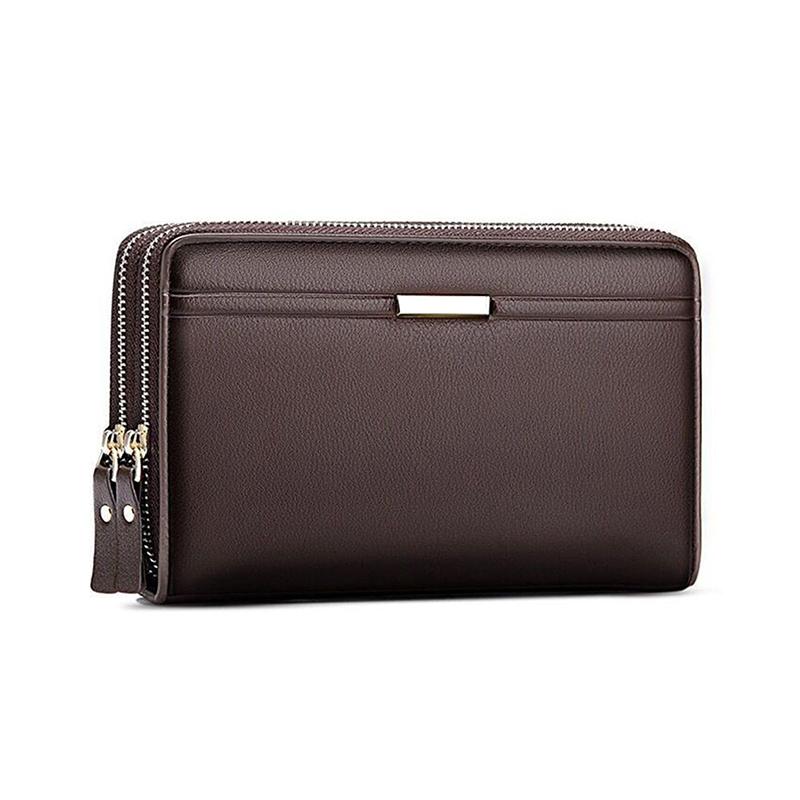 Multi Slot Men S Handbag Mens Wallet Long Purse Leather Double Zipper Large Capacity Business Handbag Card Case Gift For Men темно-коричневого
Multi Slot Men S Handbag Mens Wallet Long Purse Leather Double Zipper Large Capacity Business Handbag Card Case Gift For Men темно-коричневого
