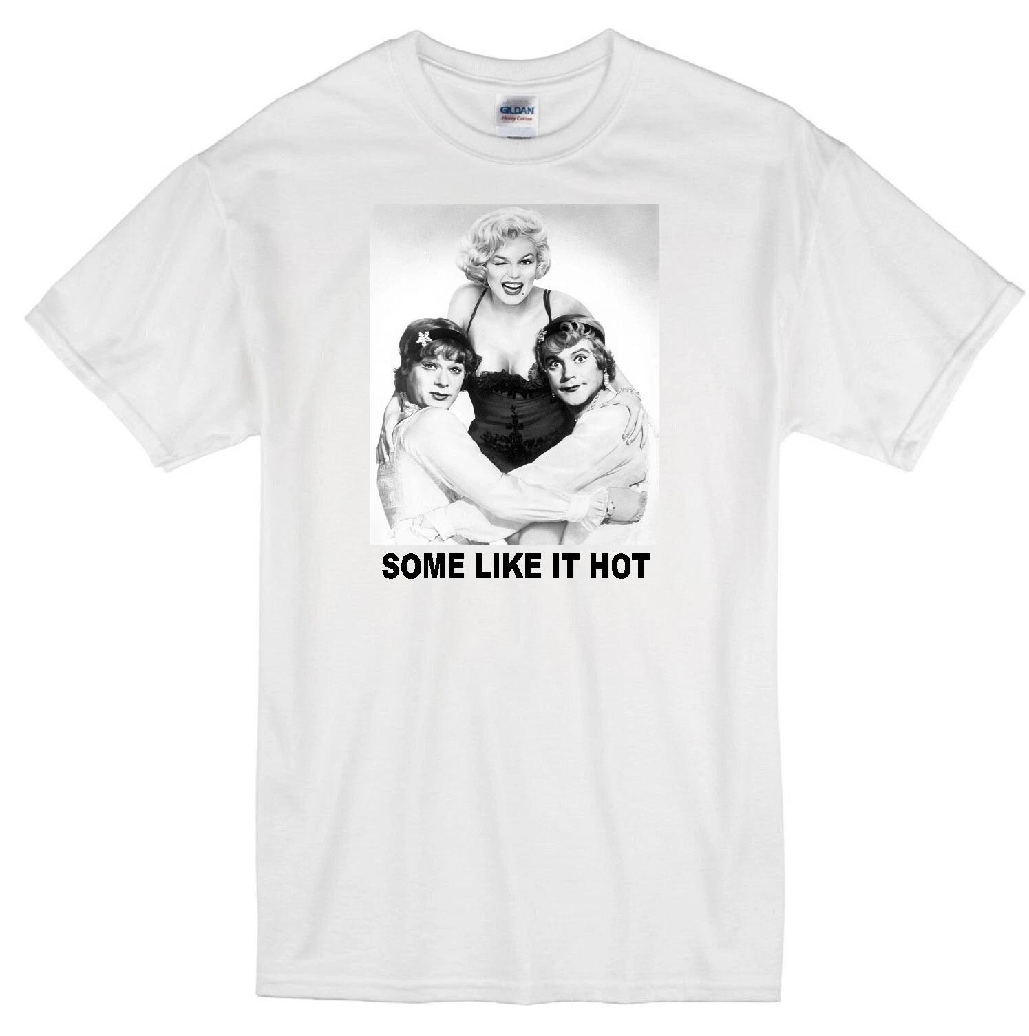 SOME LIKE IT HOT MARILYN MONROE TONY CURTIS JACK LEMMON 1959 MOVIE WHITE T-shirt S
SOME LIKE IT HOT MARILYN MONROE TONY CURTIS JACK LEMMON 1959 MOVIE WHITE T-shirt S
